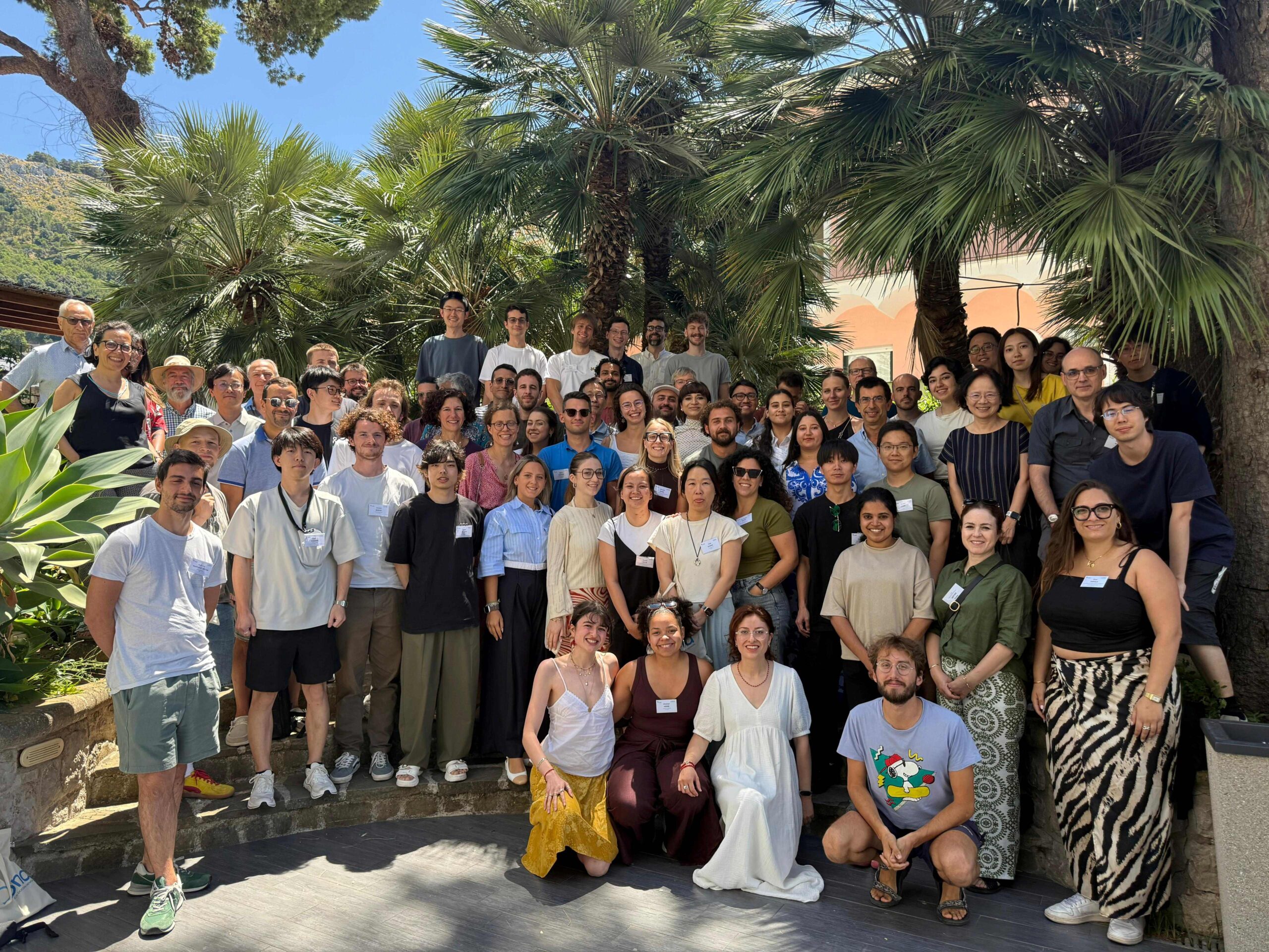 Group pictures of the participants of the ReBond Summer School in Capri